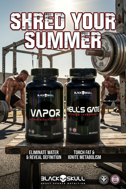 Summer Shred Stack — Black Skull USA
